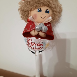 Fetita satena decoratiune, Craciun, Decoratiuni de Craciun de casa, Globuri de Craciun, Altele, ARTYNOS