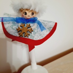 Pitic cu caciula decoratiune - crăciun - decorațiuni de crăciun de casă - globuri de crăciun - Artynos.ro