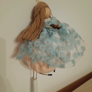 Papusa pe glob - crăciun - decorațiuni de crăciun de casă - globuri de crăciun - Artynos.ro