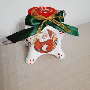 Bomboniera cu Mos Craciun - casă & stil de viață - accesorii pentru decorat casa - decorațiuni de masă și decorațiuni pentru rafturi  - decorațiuni de masă - Artynos.ro