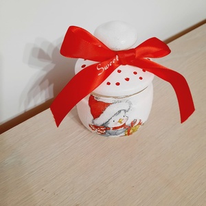 Bomboniera cu pinguin - casă & stil de viață - accesorii pentru decorat casa - decorațiuni de masă și decorațiuni pentru rafturi  - decorațiuni de masă - Artynos.ro