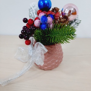 Decoratiune in recipient con roz prafuit - casă & stil de viață - accesorii pentru decorat casa - decorațiuni de masă și decorațiuni pentru rafturi  - decorațiuni de masă - Artynos.ro