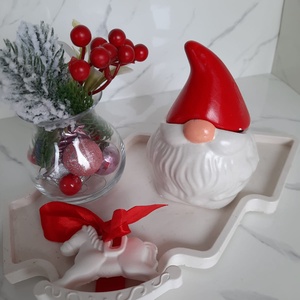 Set cu tava - casă & stil de viață - accesorii pentru decorat casa - decorațiuni de masă și decorațiuni pentru rafturi  - decorațiuni de masă - Artynos.ro