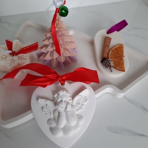 Set cu tava model brad - casă & stil de viață - accesorii pentru decorat casa - decorațiuni de masă și decorațiuni pentru rafturi  - decorațiuni de masă - Artynos.ro