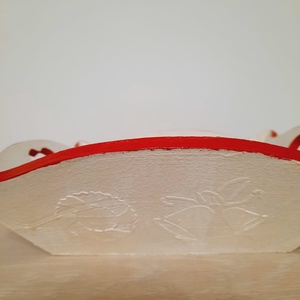 Cos de fructe patrat cu inimi - casă & stil de viață - accesorii pentru decorat casa - decorațiuni de masă și decorațiuni pentru rafturi  - decorațiuni de masă - Artynos.ro