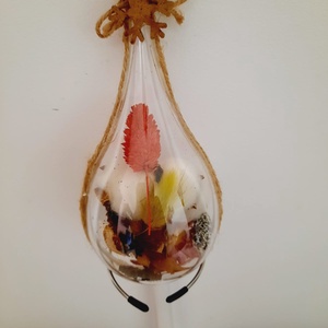 Glob lacrima cu stea - crăciun - decorațiuni de crăciun de casă - globuri de crăciun - Artynos.ro