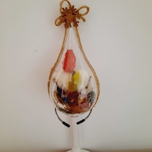 Glob lacrima cu stea - crăciun - decorațiuni de crăciun de casă - globuri de crăciun - Artynos.ro