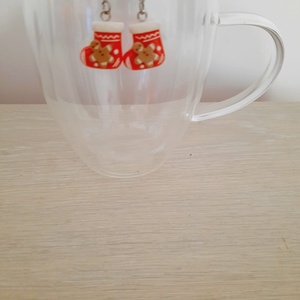 Cercei cu tortita scurti - bijuterii - cercei - cercei cu figurine - Artynos.ro