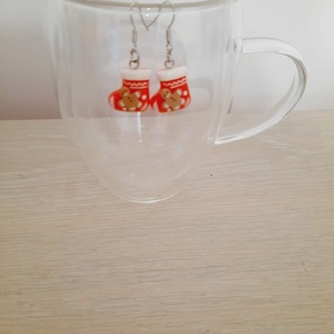 Cercei cu tortita scurti - bijuterii - cercei - cercei cu figurine - Artynos.ro