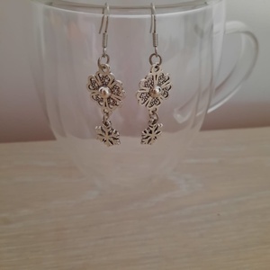 Cercei cu tortita lungi - bijuterii - cercei - cercei cu figurine - Artynos.ro