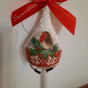 Glob lacrima - crăciun - decorațiuni de crăciun de casă - globuri de crăciun - Artynos.ro