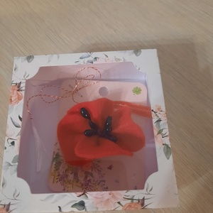 Mac mic brosa - bijuterii - broșe - Artynos.ro