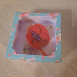 Mac mic brosa - bijuterii - broșe - Artynos.ro