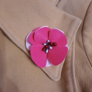 Brosa floare  - bijuterii - broșe - Artynos.ro