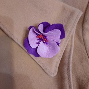 Brosa floare  - bijuterii - broșe - Artynos.ro