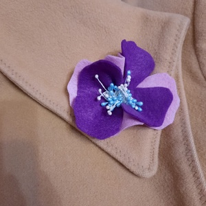 Brosa floare  - bijuterii - broșe - Artynos.ro