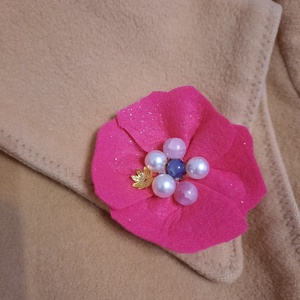 Brosa floare  - bijuterii - broșe - Artynos.ro