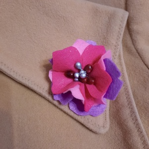 Brosa floare  - bijuterii - broșe - Artynos.ro