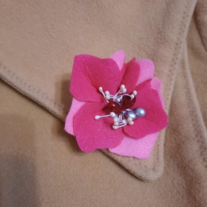 Brosa floare  - bijuterii - broșe - Artynos.ro
