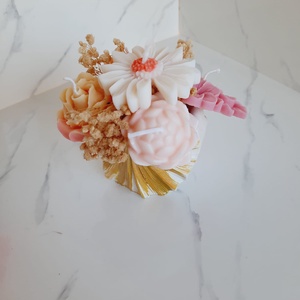 Recipient ceramic  cu flori - casă & stil de viață - decorațiuni de casă - decorațiuni de masă și rafturi - decorațiuni de masă - Artynos.ro