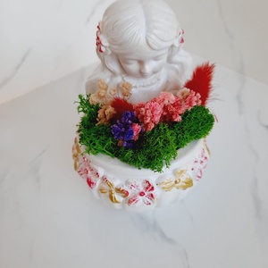 Decoratiune fetita , Casa & Stil de viata, Decoratiuni de casa, Decoratiuni de masa si rafturi, Decoratiuni de masa, Aranjament de flori, ARTYNOS