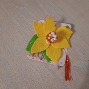 Brosa narcisa , Bijuterii, Brose, Cusatura, ARTYNOS