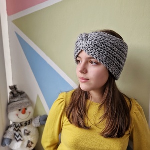 Bentita tricotata Cool Grey - Artynos.ro