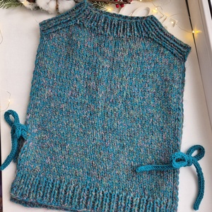 Vestă Soft Cloud  Mix Premium de Merino, Alpaca și Kid Mohair - îmbrăcăminte și modă - haine damă - vestă femei - Artynos.ro