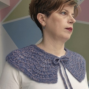 Guler Între rânduri - texturat in valuri - îmbrăcăminte și modă - haine damă - bluze damă - Artynos.ro