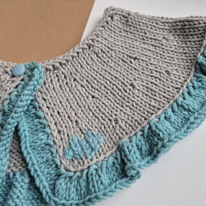 Guler Între rânduri - volanase cu inimi - îmbrăcăminte și modă - haine damă - bluze damă - Artynos.ro