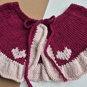 Guler Între rânduri - volanase cu inimi - îmbrăcăminte și modă - haine damă - bluze damă - Artynos.ro