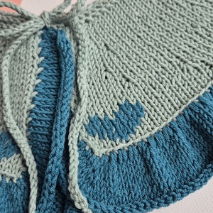 Guler Între rânduri - volanase cu inimi - îmbrăcăminte și modă - haine damă - bluze damă - Artynos.ro