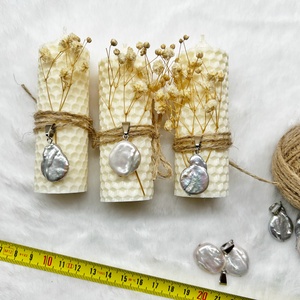 Pandantiv perlă baroc  - accessorii și unelte - mărgea, componente de bijuterii - perlă adevărată - Artynos.ro