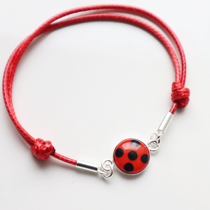 Set cadou Ladybug cercei și brățară - bijuterii - seturi de bijuterii - Artynos.ro