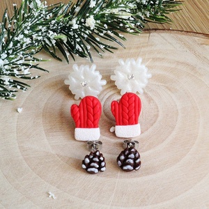 Cercei Winter Joy - bijuterii - cercei - cercei și ornamente pentru urechi - Artynos.ro