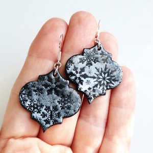 Cercei Winter Nights - bijuterii - cercei - cercei lungi - Artynos.ro