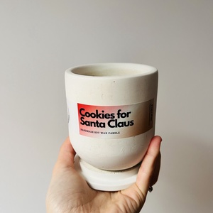 Cookies for Santa Claus candle - casă & stil de viață - lumânări, parfumuri, arome - lumânare - lumânări artizanale - Artynos.ro