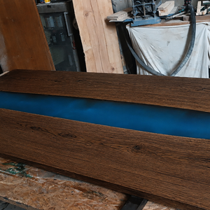 Masă din lemn masiv - Blue River Table - casă & stil de viață - echipamente de bucătărie - accesorii de servire - măsuță de servire - Artynos.ro