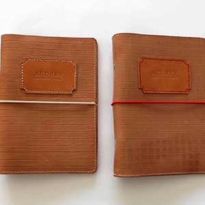 Jurnal cu inele/ jurnal filofax/ jurnal cu bullet-uri din piele naturală(B6/dimensiune personală) - casă & stil de viață - papetărie de hârtie - papetărie personalizată - Artynos.ro