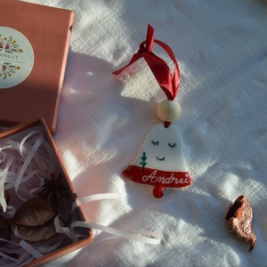 Clopot de pus in suflet!, Craciun, Cadouri de Mos Craciun, Decor cu Mos Craciun, Pictura, Obiecte pictate, ARTYNOS