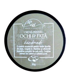 Crema contur ochi si fata cu acid hialuronic si extract de acmella(botox vegetal) - igienă și înfrumusețare - accesorii pentru îngrijirea feței - cremă de față - Artynos.ro