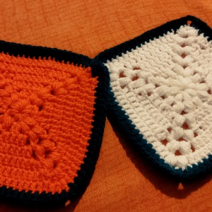 Coasters tricotate  granny squares - Artynos.ro