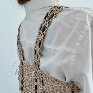 Maieu tricotat, stil boho. - îmbrăcăminte și modă - haine damă - top de damă, bralette - Artynos.ro