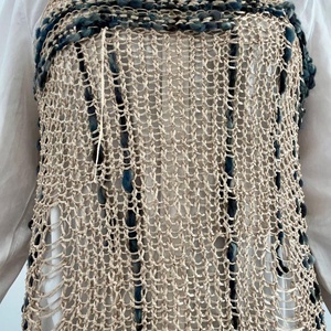 Maieu tricotat, stil boho. - îmbrăcăminte și modă - haine damă - top de damă, bralette - Artynos.ro