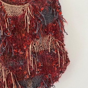 Top tricotat handmade din mohair și fir de mătase. - îmbrăcăminte și modă - haine damă - tricou și top de damă - Artynos.ro