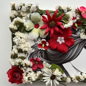 Ornament floral din lemn,unicat. - arte vizuale și accesorii  - fotografie - altă fotografie - Artynos.ro