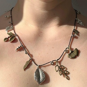 Lant handmade cu pandantive diferite., Bijuterii, Coliere, Coliere cu pandative, , ARTYNOS