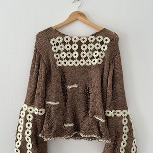 Pulover de vară, tricotat. - îmbrăcăminte și modă - haine damă - bluze damă - Artynos.ro