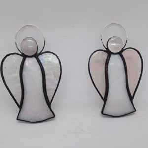 Dragoste Tiffany Angel - accesorii de crăciun - decorațiuni de crăciun de casă - decor fereastră de crăciun - Artynos.ro