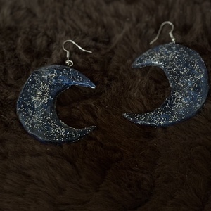 Cercei din lut - bijuterii - cercei - cercei din rășină - Artynos.ro